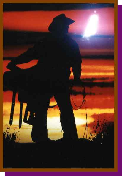 sunset cowboy.JPG (13770 bytes)